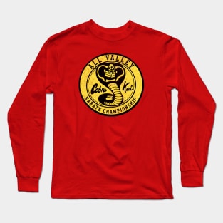 Cobra Kai - All Valley Karate Championship - vintage logo Long Sleeve T-Shirt